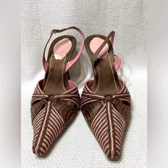 Rene Caovilla Shoes - Rene Caovilla Serpente Marrone